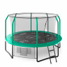 Батут Unix line Supreme Game с внутренней сеткой 12 футов - 360 см (зеленый) (TRUSUG12GR)